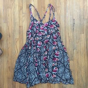 Short flower dress